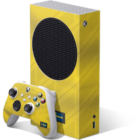 Sweden Soccer Flag Xbox Series S Skins